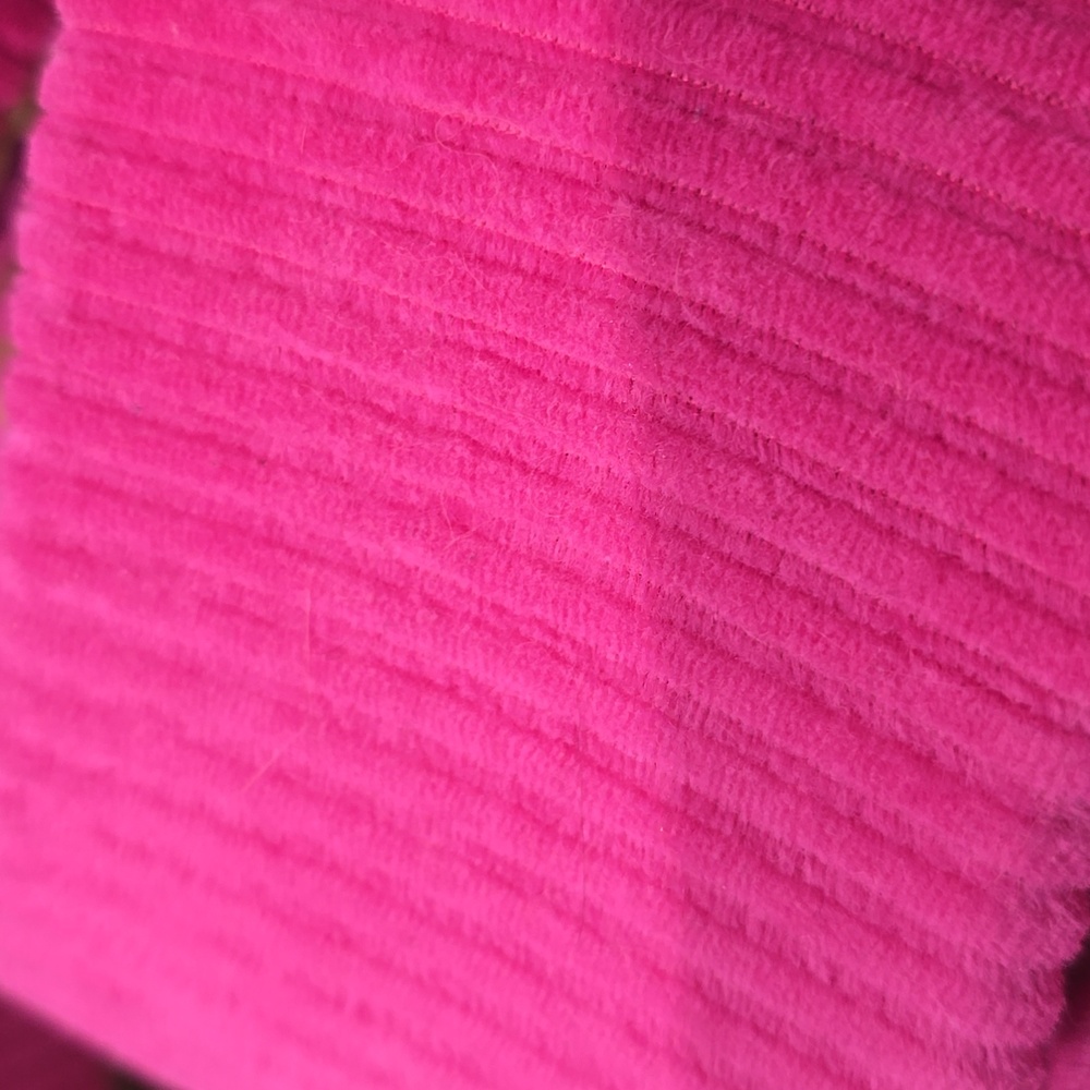 Pink Wedges with Ribbed Texture 10 - Picture 2 of 7